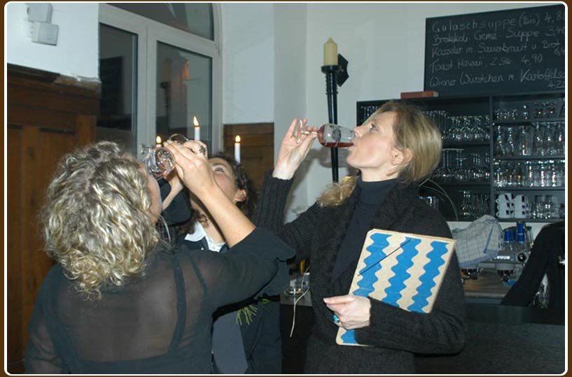 Lyrische Weinprobe: Im Lausch-Rausch.